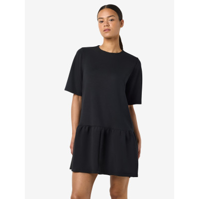NMMANDY S/S PEPLUM SCUBA DRESS JRS FWD