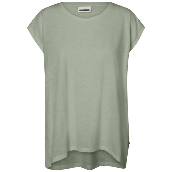 NMMATHILDE S/S LOOSE LONG TOP FWD NOOS