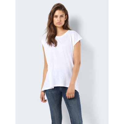 NMMATHILDE S/S LOOSE LONG TOP FWD NOOS