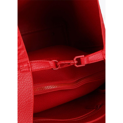 Shopper desestructurado grabado monograma y efecto piel 