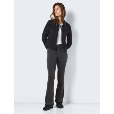 NMDEBRA L/S BLACK DENIM JACKET NOOS