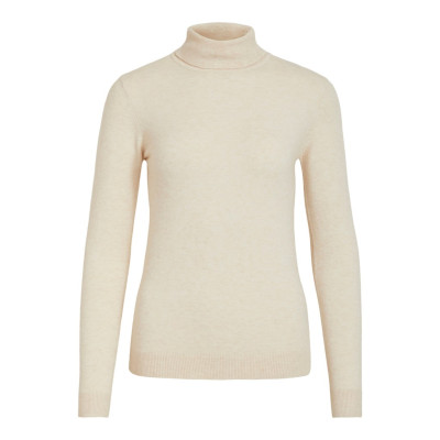 OBJTHESS L/S ROLLNECK KNIT PULLOVER NOOS