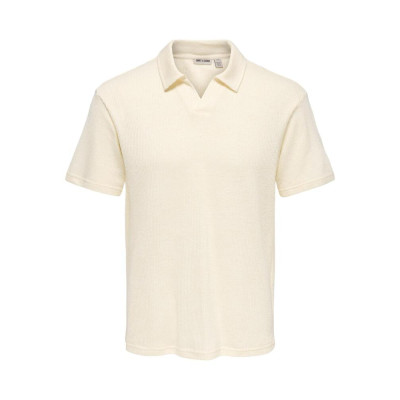 ONSCONLEY REG SS SPLIT POLO TEE
