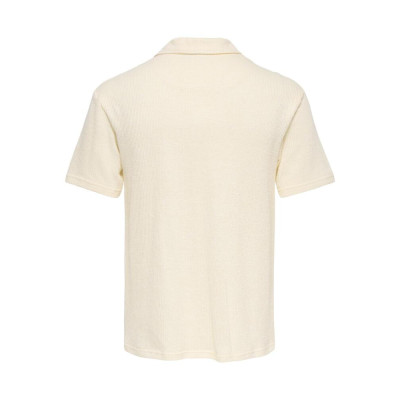 ONSCONLEY REG SS SPLIT POLO TEE