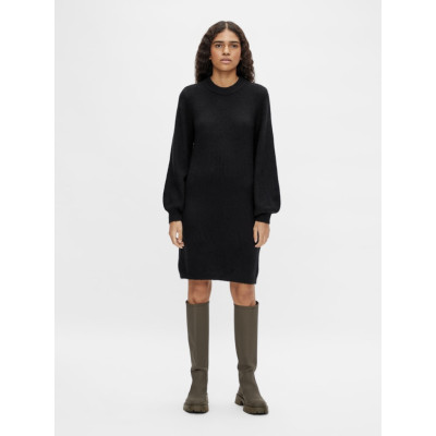 OBJEVE NONSIA L/S KNIT DRESS NOOS