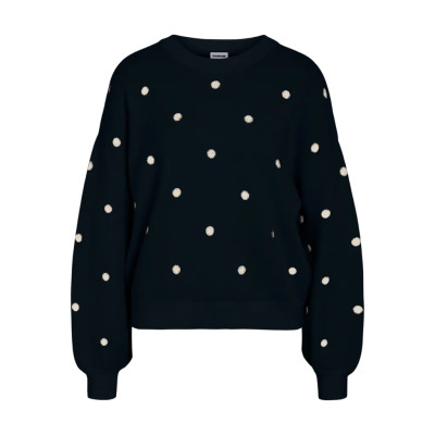 NMCHARLOTT L/S O-NECK KNIT FWD NOOS